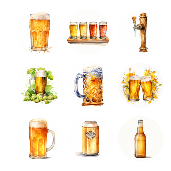 Beer Clipart - Digital Download