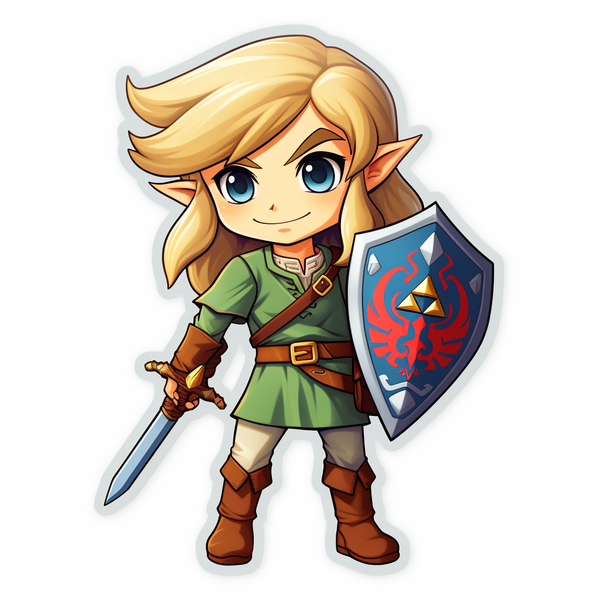 Cute Zelda Sticker Pack - Cute & Digital