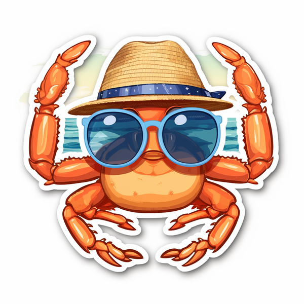Cute Crab Sticker Pack - Cute & Digital