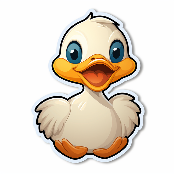 Cute Duck Sticker Pack - Cute & Digital