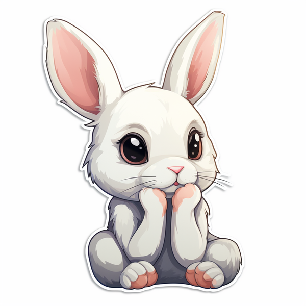 Cute Bunny Sticker Pack - Cute & Digital